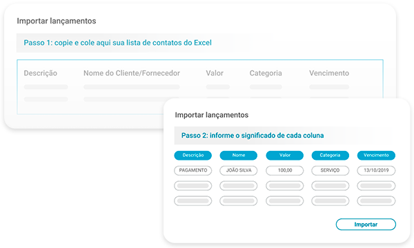 Importação de Dados